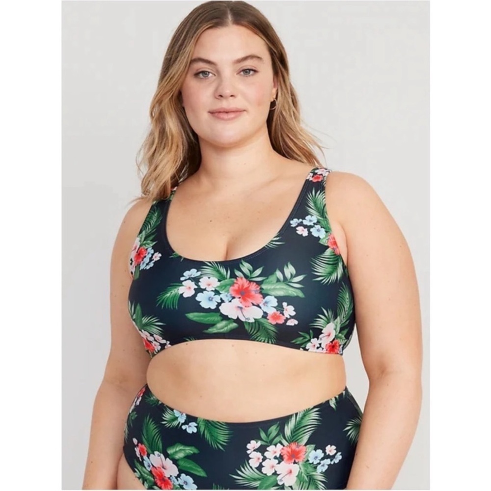 Old Navy Scoop-Neck Bikini Swim Top NWT 3X
